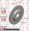 ZIMMERMANN 150.2910.70 Brake Disc